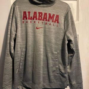 grey nike alabama basketball hoodie